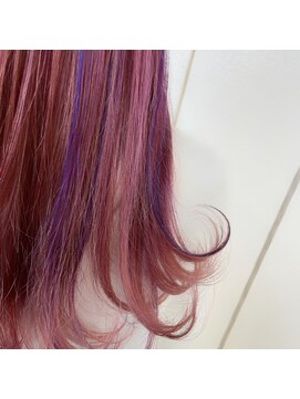 ヘアーサロン リアン 鴻巣店(hair salon Rien) ピンクラベンダーデザイン