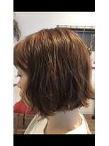 カミリー(Kamily)&nbsp;ラフに #切りっぱなしボブ パーマ