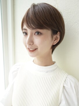 エル 横浜(eL) 【eL 横浜】大人フェミニン　小顔　ショートボブ　（大島）