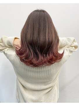 アライブ キチジョウジ(ALIVE Kichijoji) 【ALIVE吉祥寺】ピンクベージュ＊グラデーションカラー