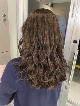 エイト 沖縄豊崎店(EIGHT toyosaki) 【EIGHT 豊崎】お客様スタイル_朝が楽になるコテ巻きパーマ