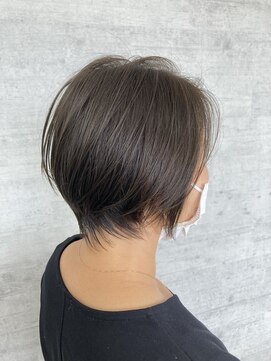 シャルムヘアー(charme hair) ふんわりアッシュ×ショートボブ☆☆☆