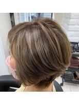 アッシュ 吉祥寺店(Ash)&nbsp;脱白髪染めハイライトショート