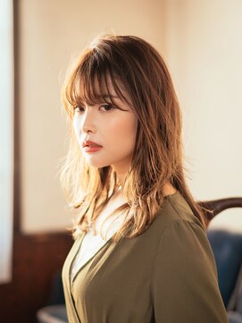 美容室 リズヘアー 稲毛店(Riz hair) モテストレートロング【稲毛駅】