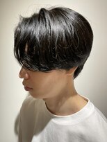 クオル 立川(QOL)&nbsp;ニュアンスパーマツーブロックメンズマッシュパーマメンズカット