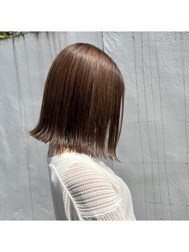 センスヘア(SENSE Hair) 結べる切りっぱなしボブ！