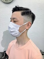 のあともあ&nbsp;七三フェードスタイル