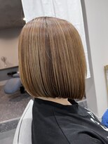 ココヘアー(hair)&nbsp;シンプル前下がりボブ