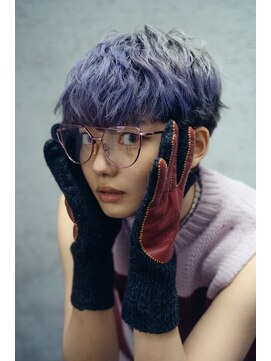 マーシー(MAAAAAC) 【MAAAAAC】ブルーパープルショート