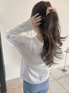 サロンドゥユウ(salon de yu) salon de yu/松原加奈☆ブリーチなし☆グレージュ天神大名