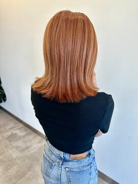 フェーディン(fa/din) オレンジベージュミディ