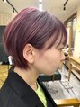 アグ ヘアー ジャーニー 紫波店(Agu hair journey) 耳掛けショートボブ！