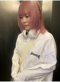 ダブルカラーピンクカラーケアブリーチ韓国