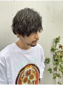 波巻きスパイラルパーマツイストスパイラルマッシュウルフ渋谷