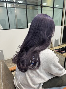 イェッカ(YECCA) ワンブリーチでラベンダー