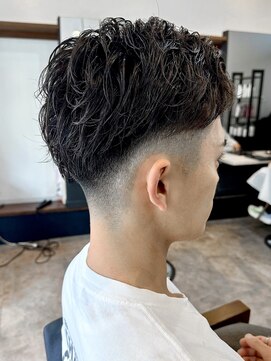 アイリーヘアデザイン(IRIE HAIR DESIGN) 【IRIE HAIR赤坂】メンズパーマフェードスタイル