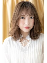 カバーヘア ブリス 北浦和(COVER HAIR bliss) □グレーベージュゆるふわエアリーミディ403北浦和20代30代40代