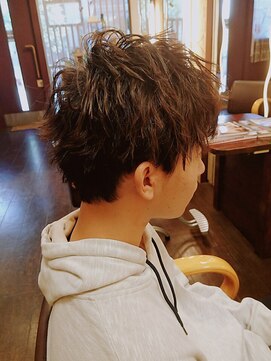 ブルーピース メンズカット