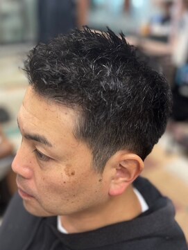 アポロカットステージ 相模大野店 アップバング/ツーブロックマッシュ<理容室>[メンズ/相模大野]