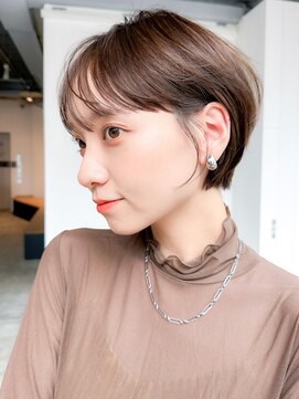 シオン(shion) 似合わせカットメルティカラーマロンベージュ_69644