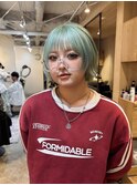 【LUAU records Osaka/arisa】ミントグリーン