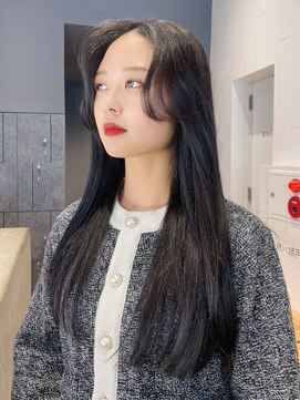 アイティーバイアルバム 藤沢店(IT by ALBUM) 似合わせカットマロンベージュメルティカラー_ba496171