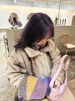 ユッカ 梅田(YUCCA)&nbsp;【YUCCA】大人可愛い/ミディアム/ lavender greige