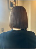 ビフォーあり/髪質改善ストレート/ボブ【cher西宮北口：MAYA】