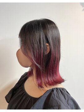 ヴースヘアデザイン(vou's hair design) ロブ×デザインカラー