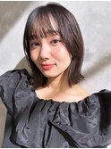 大人かわいい外ハネミディアム×髪質改善×美髪[横浜駅]