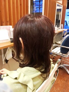 ピールアーク(peal ark) 40代50代×ウルフカット