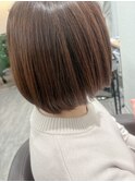 丸みグラデーションボブ