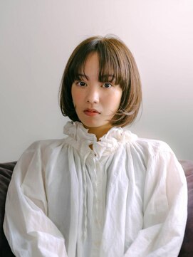 ベンジー 薬院大通店(benji) 《benji》ボブ顔まわりレイヤー