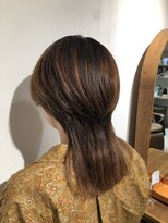 ヘアーポケット 恵比寿(hair pocket)&nbsp;艶感クラゲヘア/髪質改善/透明感カラー/小顔カット/30代/40代