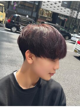 ヘアモード キクチ 銀座店 銀座　理容室　デザインカラー　ハイライト