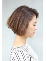 フラット 中山店(flat)&nbsp;似合わせカット/アースカラー/くびれヘア/地毛風カラー[中山駅]