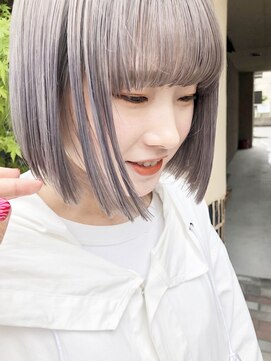 インカント バイ ハンズ incanto by hands シルバーラベンダー×ストレートボブ(アディクシーカラー)