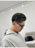 メンズカット+ハイライト