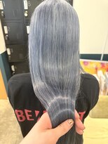 ヘアーブレイス(hair brace)&nbsp;ブリーチ2回アイスブルーstylist聖斗