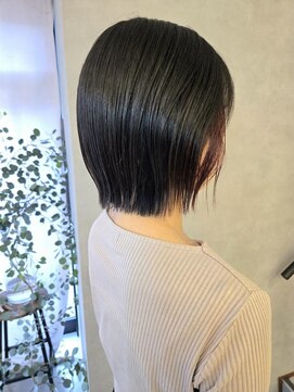 ヴィサージュメゾン(VISAGE maison) ボブ×イヤリングピンクカラー