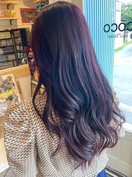 ヘア メイク ココ(hair make coco) ★ボルドーカラー★