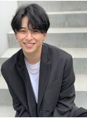 ビジネスマンにも!韓国風メンズヘア 清潔感のあるカルマヘア