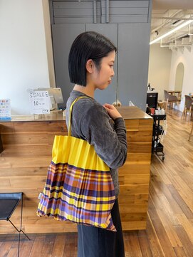 シロ(siro) 髪質改善ストレート×タッセルボブ　乾かすだけで決まる