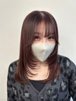 ラヴィズム(LUVISM) 顔周りレイヤー/ダブルカラー/髪質改善/ケアブリーチ万代新潟駅