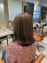 アジールヘア 池袋東口店(agir hair)&nbsp;アンブレラカラー/ミルクティーグレージュ/透明感カラー/池袋