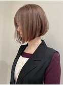ハイライトバレイヤージュダブルカラーショートカット