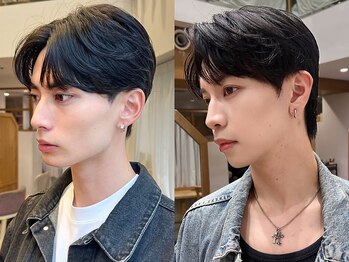 バイオレット 表参道店(Violet)の写真/どんなシーンでも好印象なVioletのメンズカット♪レイヤーカット/韓国ヘアの似合わせ力は勿論メンズまで◎