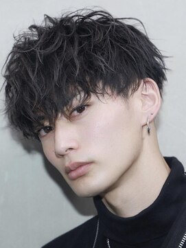 リップスヘアー 梅田(LIPPS hair) 無造作前下がりマッシュ