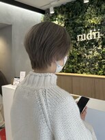 ルディー バイ ヘアーポケット(rudii by HAIR POCKET) 透明感抜群◎ミルクティーグレージュショート
