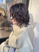 横浜パーマ/ミディアムパーマ/レイヤーパーマ/ウルフパーマ